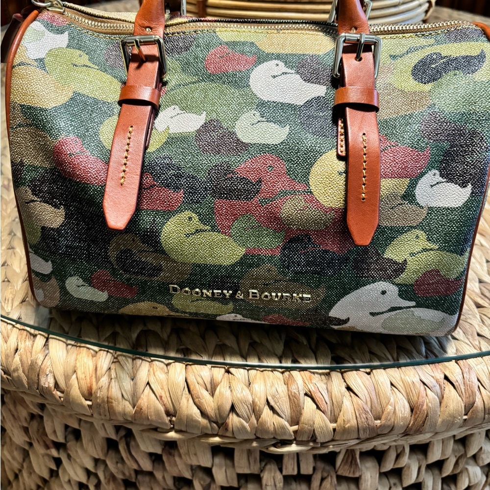 Dooney and Bourke camo satchel